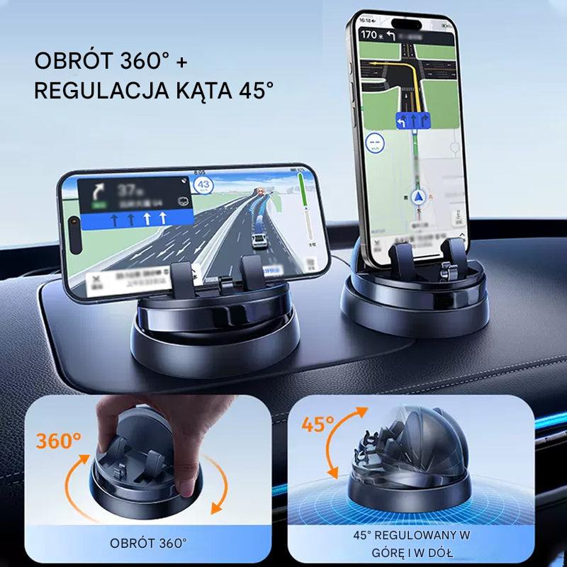 360° Obracana Uchwyt na Telefon do Samochodu - GripPro-Trend Polska