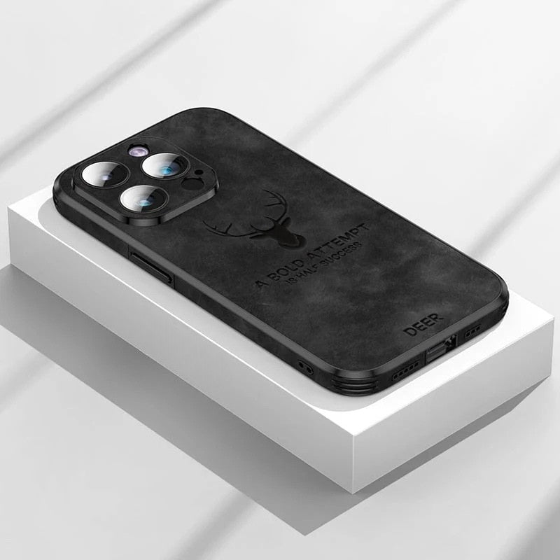 Luksusowy skórzany pokrowiec na iPhone - Veltro