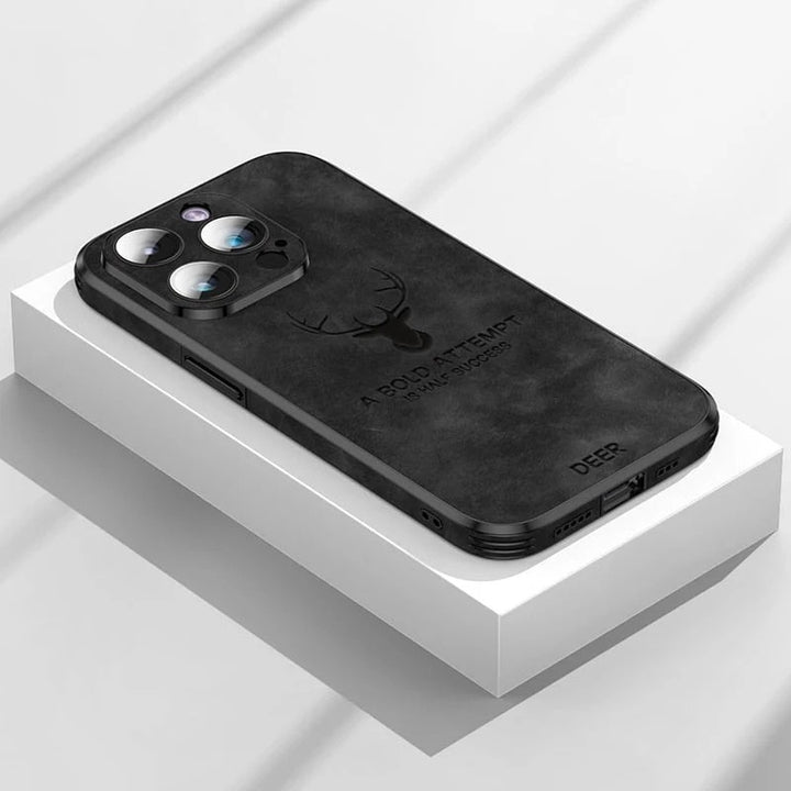 Luksusowy skórzany pokrowiec na iPhone - Veltro