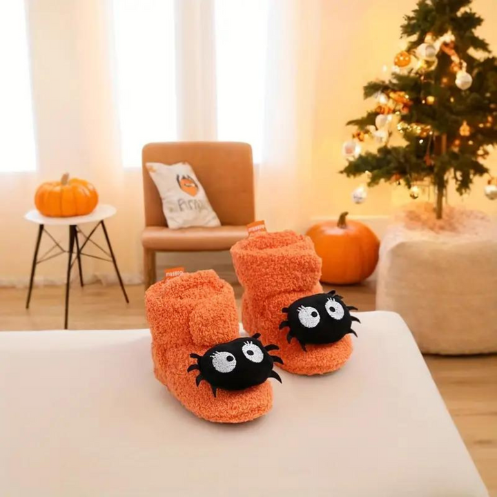 Sandały Halloween dla dzieci z printem z kreskówek – SpookySteps