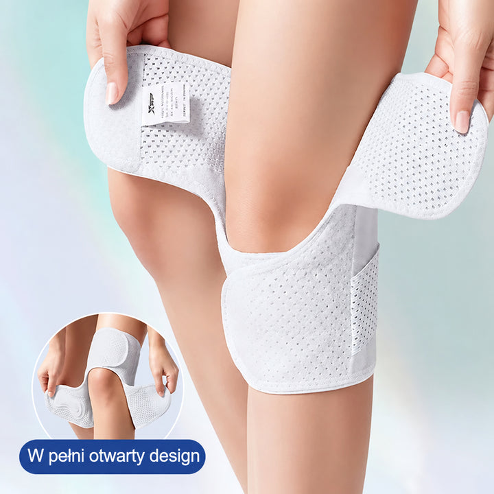Knee Support Wrap with Adjustable Compression System 6