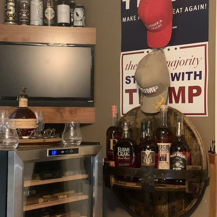 Bourbon Whiskey regał na beczki z dębu – Oakspire