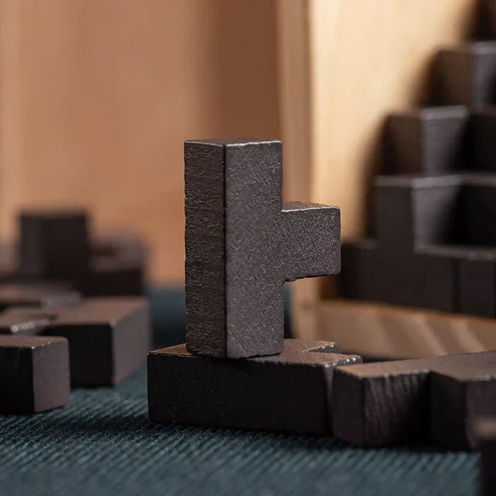 3D Drewniana Łamigłówka - PuzzleMaster-Trend Polska