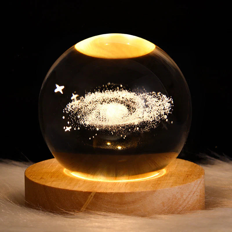 3D Kryształowe Oświetlenie Nastrojowe - GlowCryst-Nevel 6cm-Trend Polska