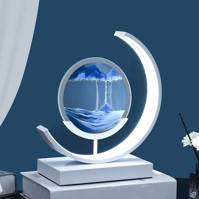 3D Muszla Stolikowa Lampa - Abyss-Zielony-Czarny-Trend Polska