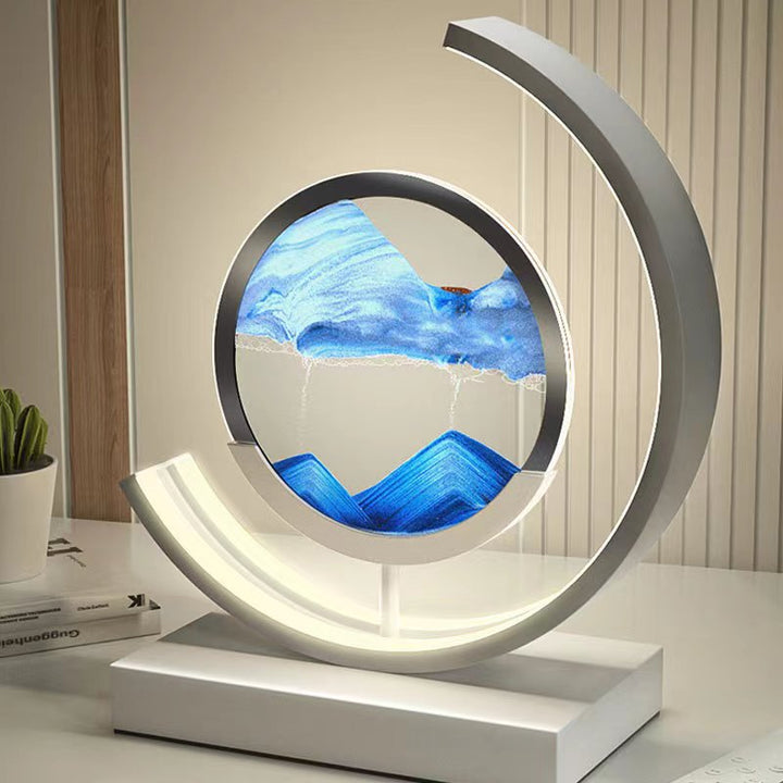 3D Muszla Stolikowa Lampa - Abyss-Zielony-Czarny-Trend Polska