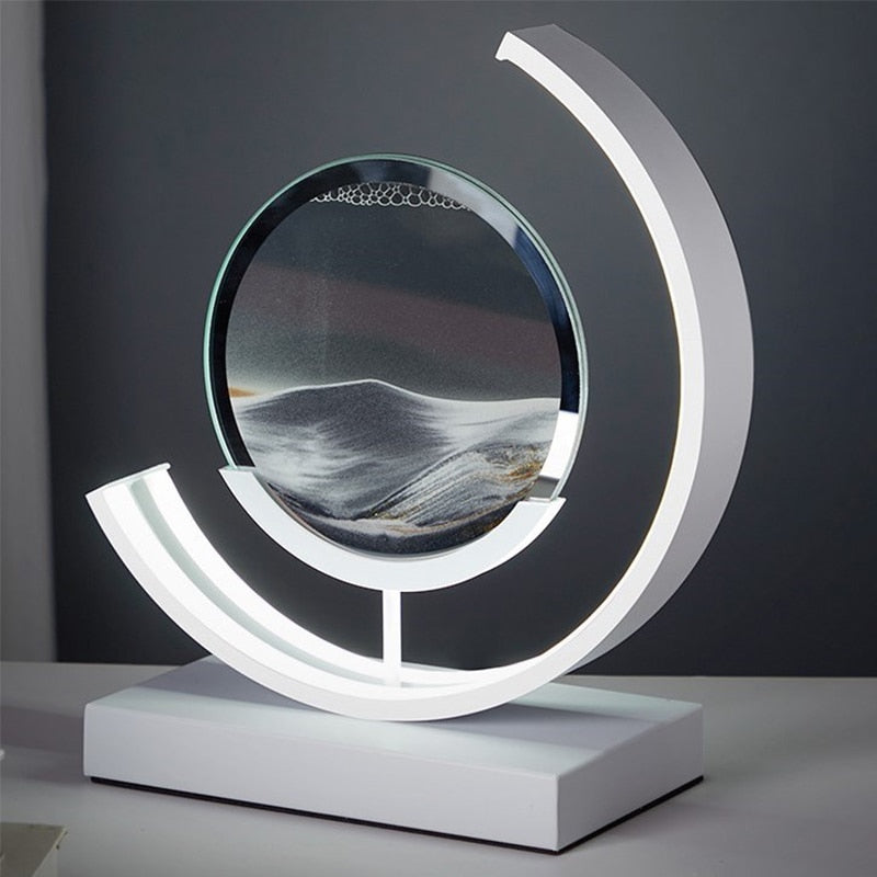 3D Muszla Stolikowa Lampa - Abyss-Zielony-Czarny-Trend Polska