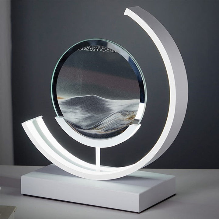 3D Muszla Stolikowa Lampa - Abyss-Zielony-Czarny-Trend Polska