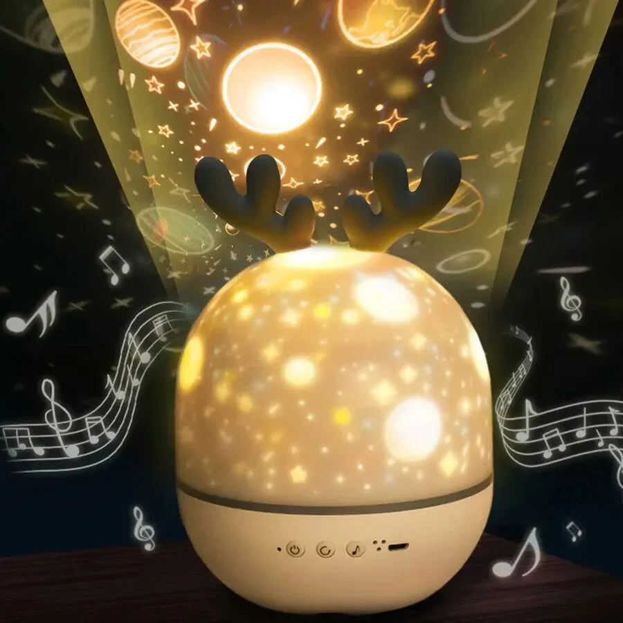 Unikalna Lampa nocna z wzorami dla dzieci - StarryDream