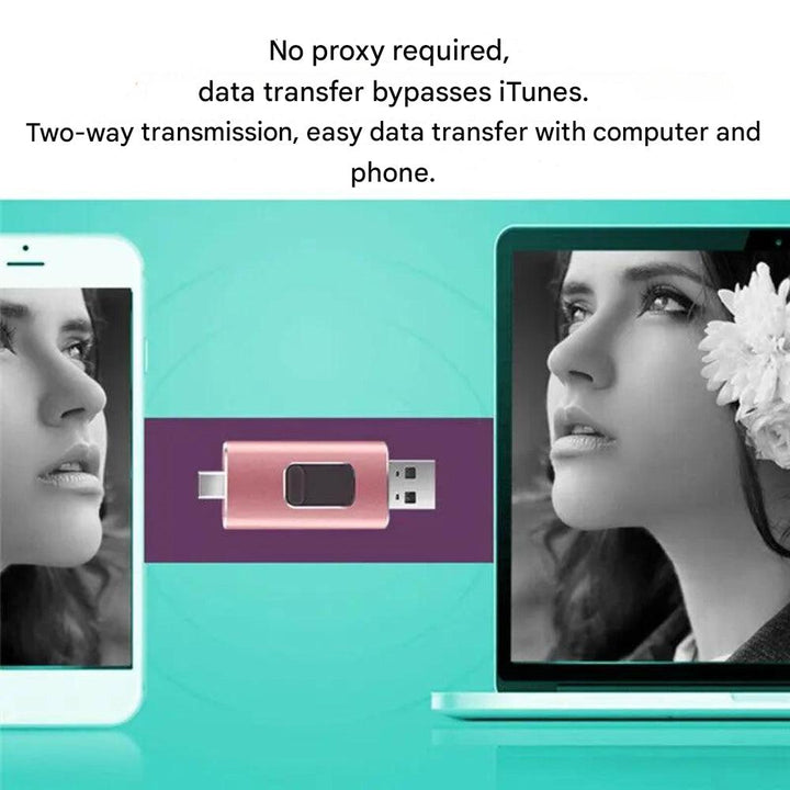 4-wjowy Flashdrive dla każdego urządzenia - DataFlex-64GB-Srebrny-Trend Polska