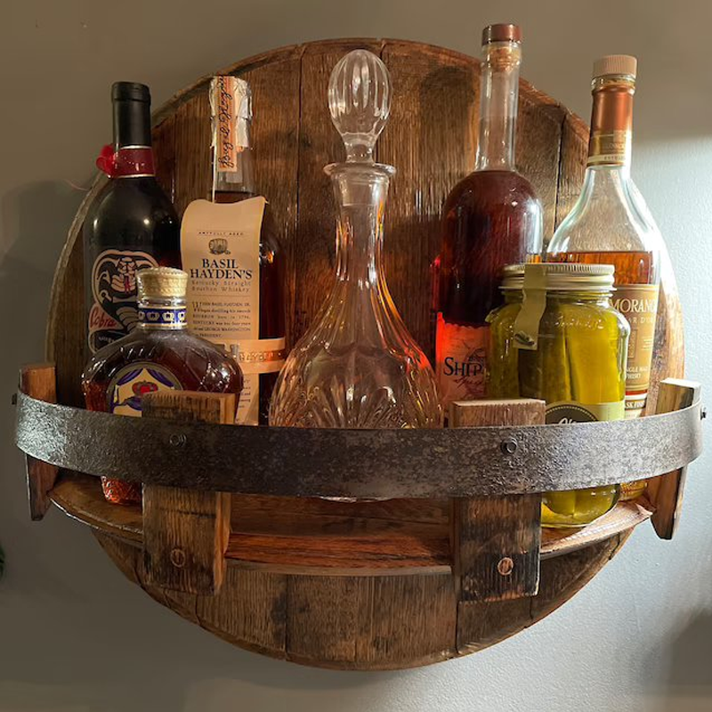 Bourbon Whiskey regał na beczki z dębu – Oakspire