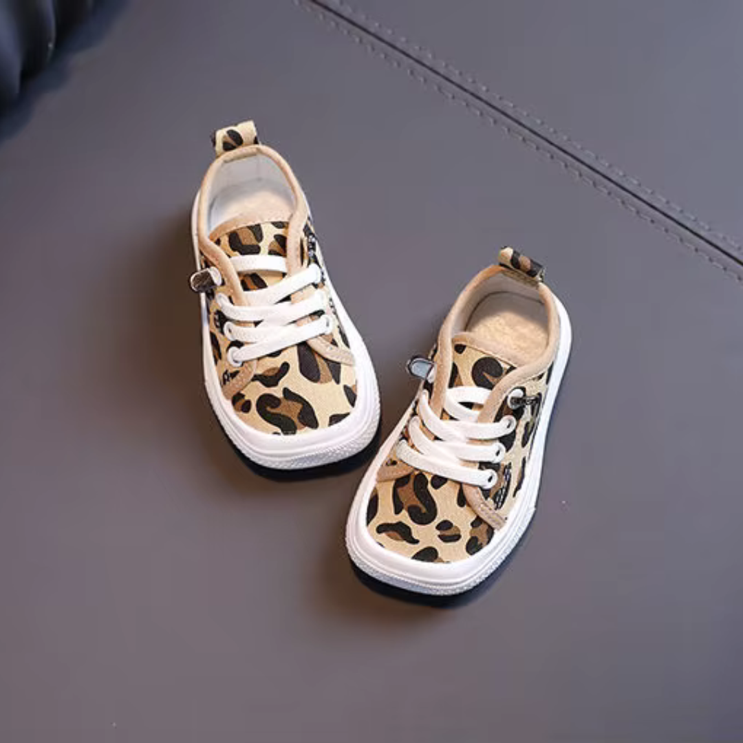 Sneakers dla dzieci z panterkowym wzorem – WildStep