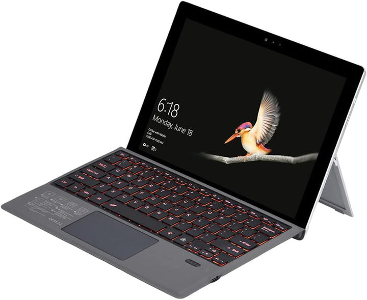 Bezprzewodowa klawiatura Bluetooth z podświetleniem i gładzikiem do Surface Pro – Nexora