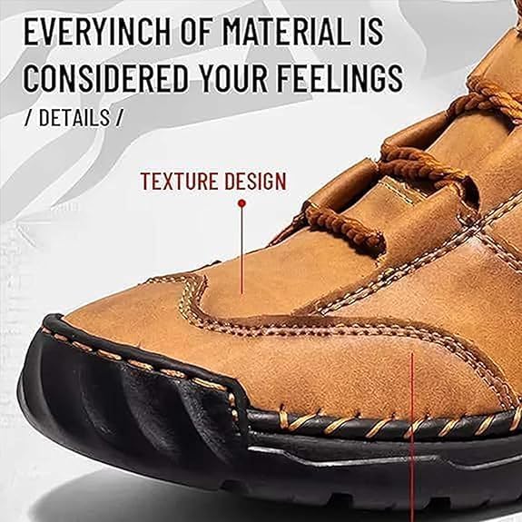 Ręcznie robione wodoodporne ortopedyczne botki męskie – wsparcie łuku stopy i antypoślizgowe podeszwy – Renvar