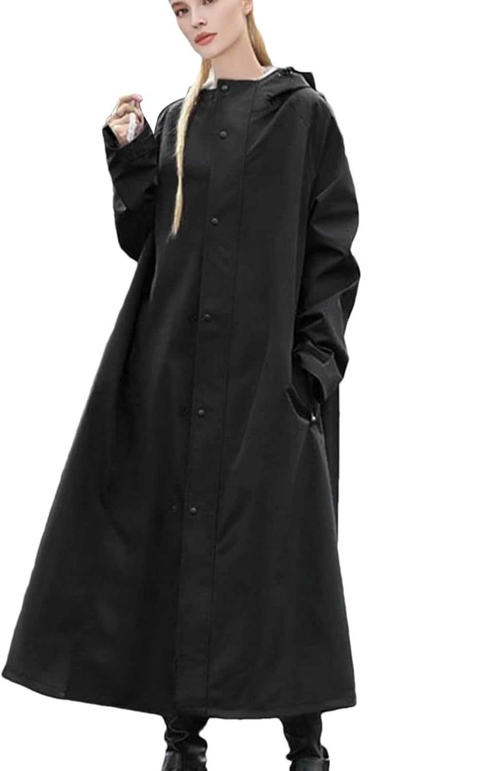 Długi płaszcz przeciwdeszczowy – Veridra