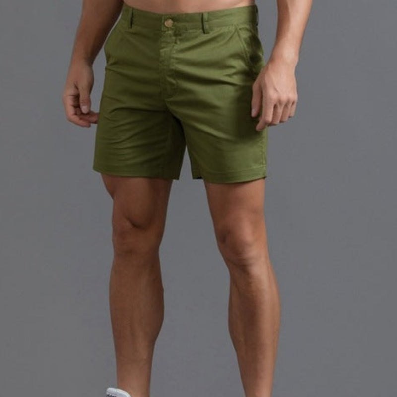 Oddychające szorty chino z bawełny – Sandro