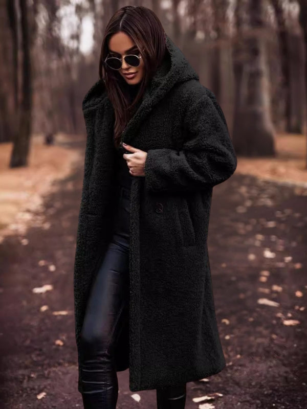 Płaszcz trench na kobiety z paskiem i podwójnym zapięciem – Clara