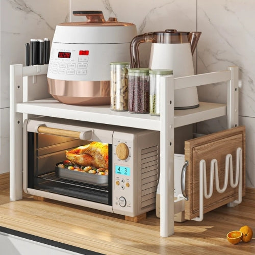 Półka na mikrofalówkę Organizator przypraw wielowarstwowy Odporny na rdzę – CookRack