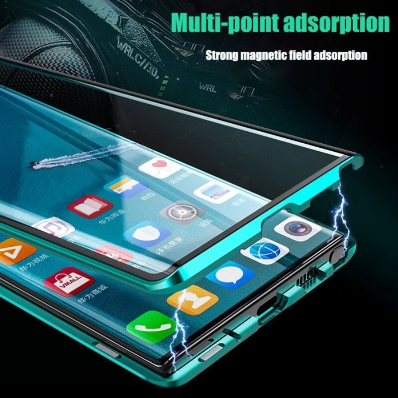 Magnetyczny szklany pokrowiec Samsung – Fortiq