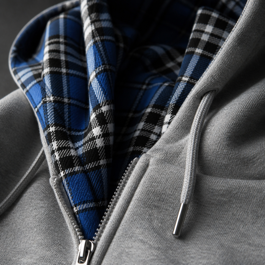 Dwustronna Bluza Oversize z Kapturem – Ruben