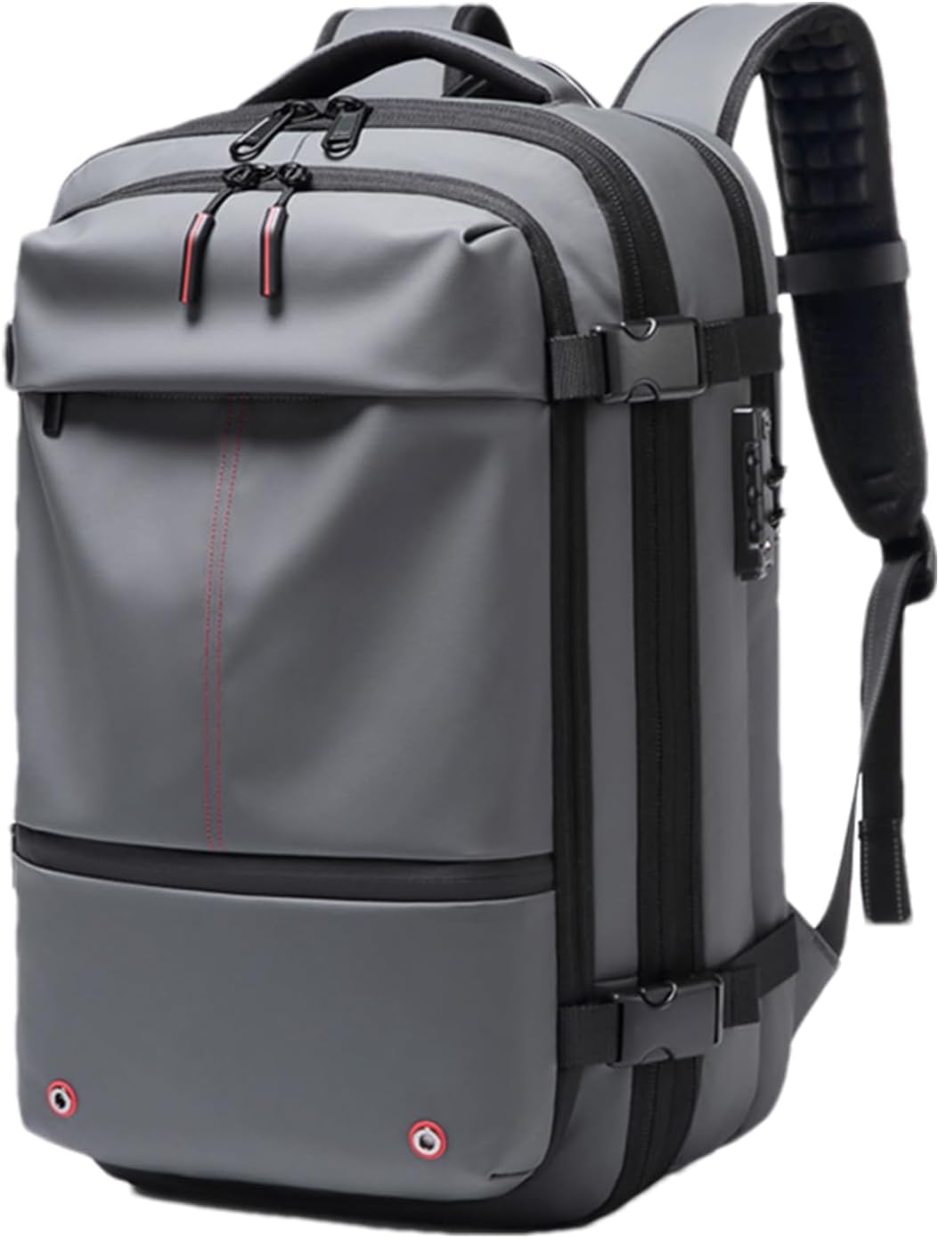 Odkurzacz plecakowy – Rozszerzana wodoodporna torba podróżna 60L z kieszenią na laptop – Trivora