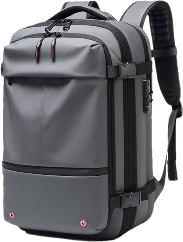 Odkurzacz plecakowy – Rozszerzana wodoodporna torba podróżna 60L z kieszenią na laptop – Trivora