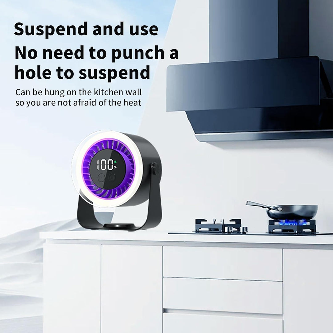 Cichy wentylator biurkowy – Auralis