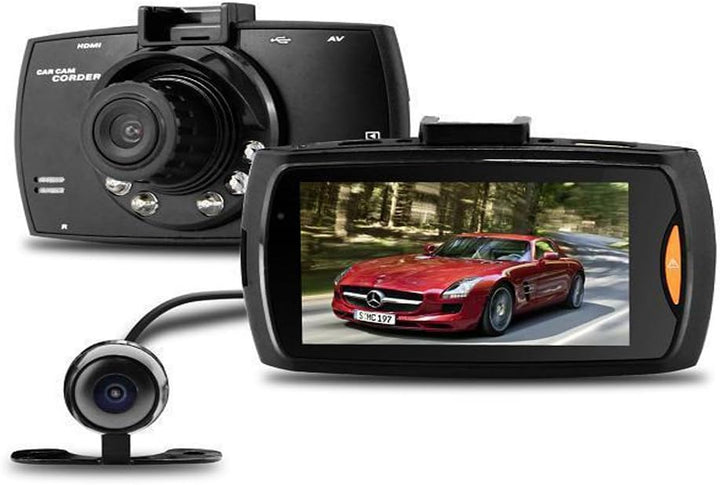 Dual-Lens-Autoradio DVR G30 2,7" LCD Full HD 1080P z czujnikiem G.