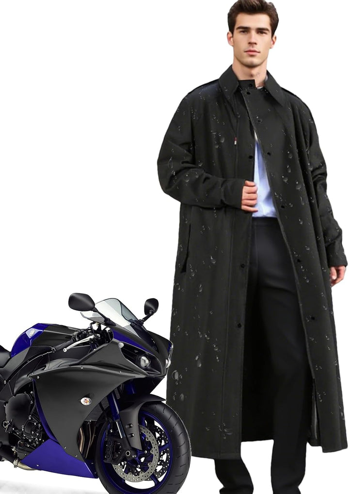 Długi płaszcz przeciwdeszczowy – Veridra