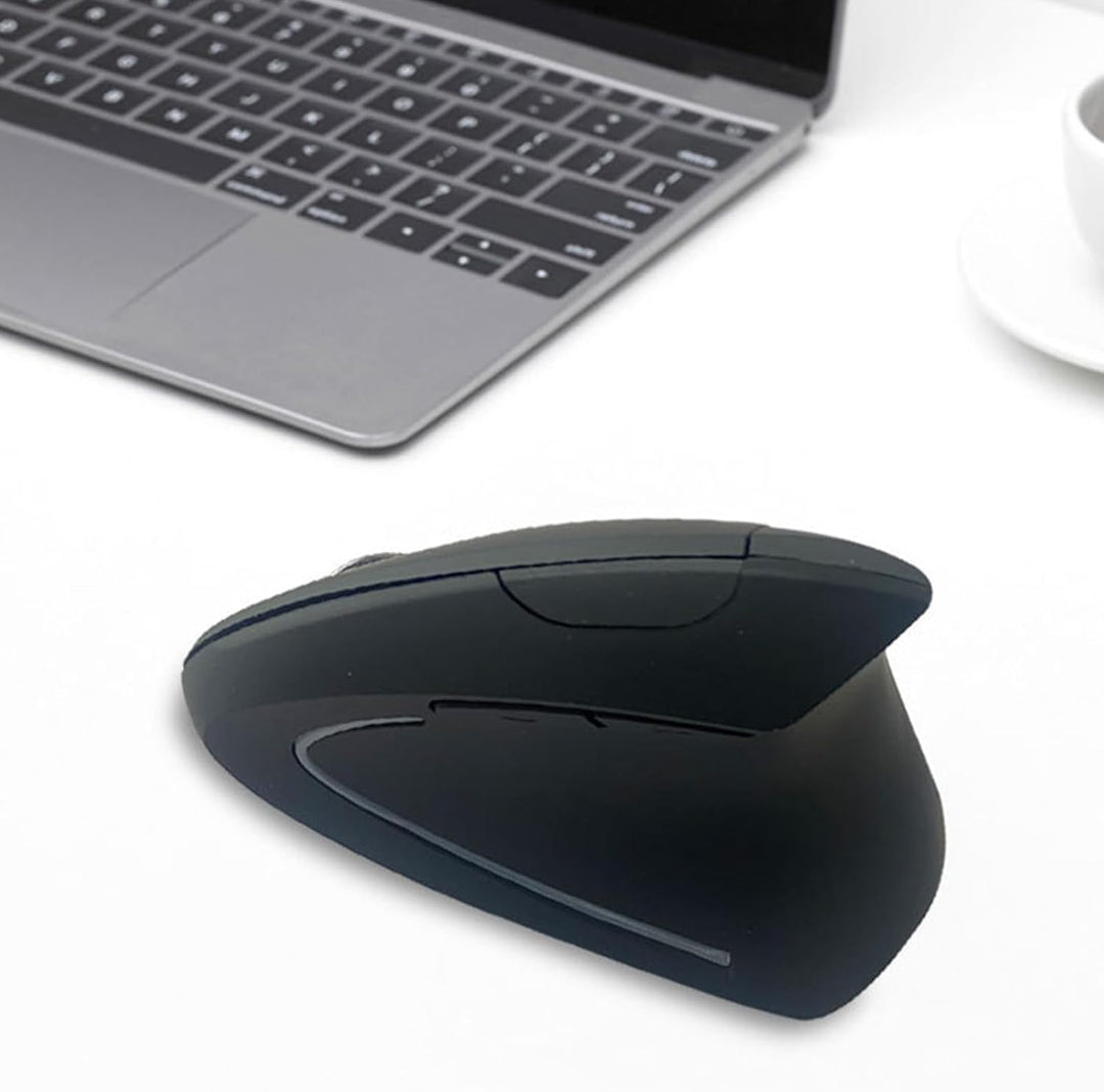 Bezprzewodowa mysz pionowa ergonomiczna z możliwością ładowania – Elvion