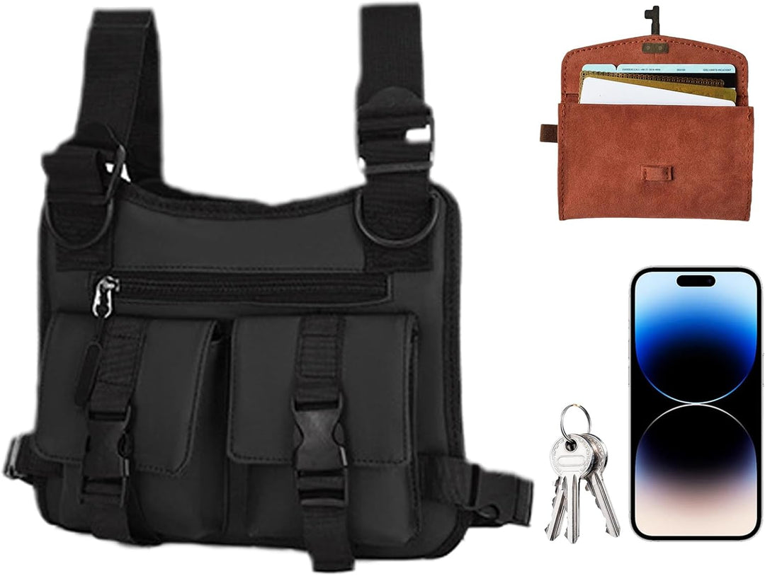 Lekka regulowana kamizelka biegowa dla mężczyzn – Dravon