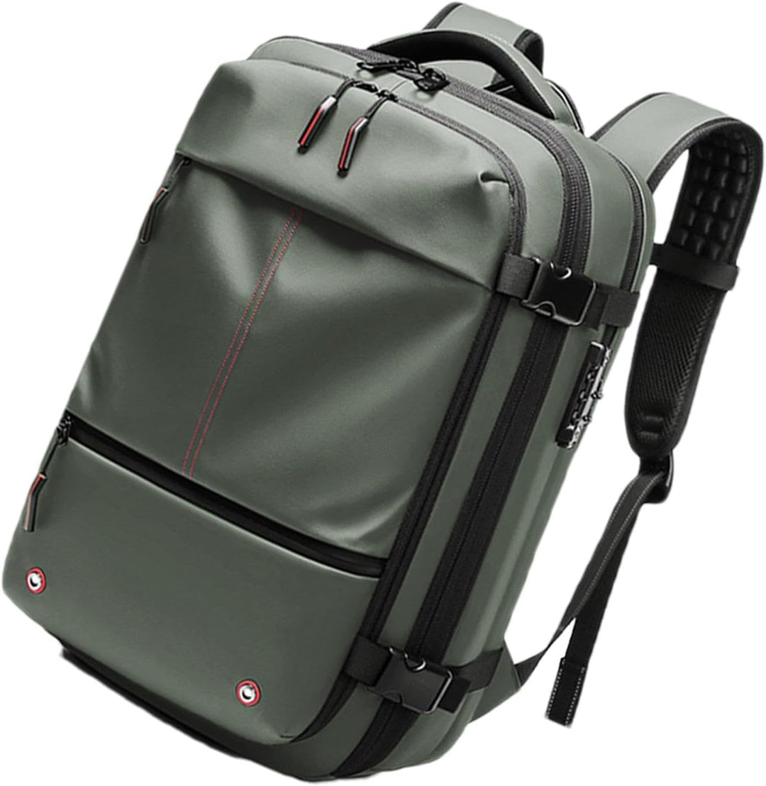 Odkurzacz plecakowy – Rozszerzana wodoodporna torba podróżna 60L z kieszenią na laptop – Trivora