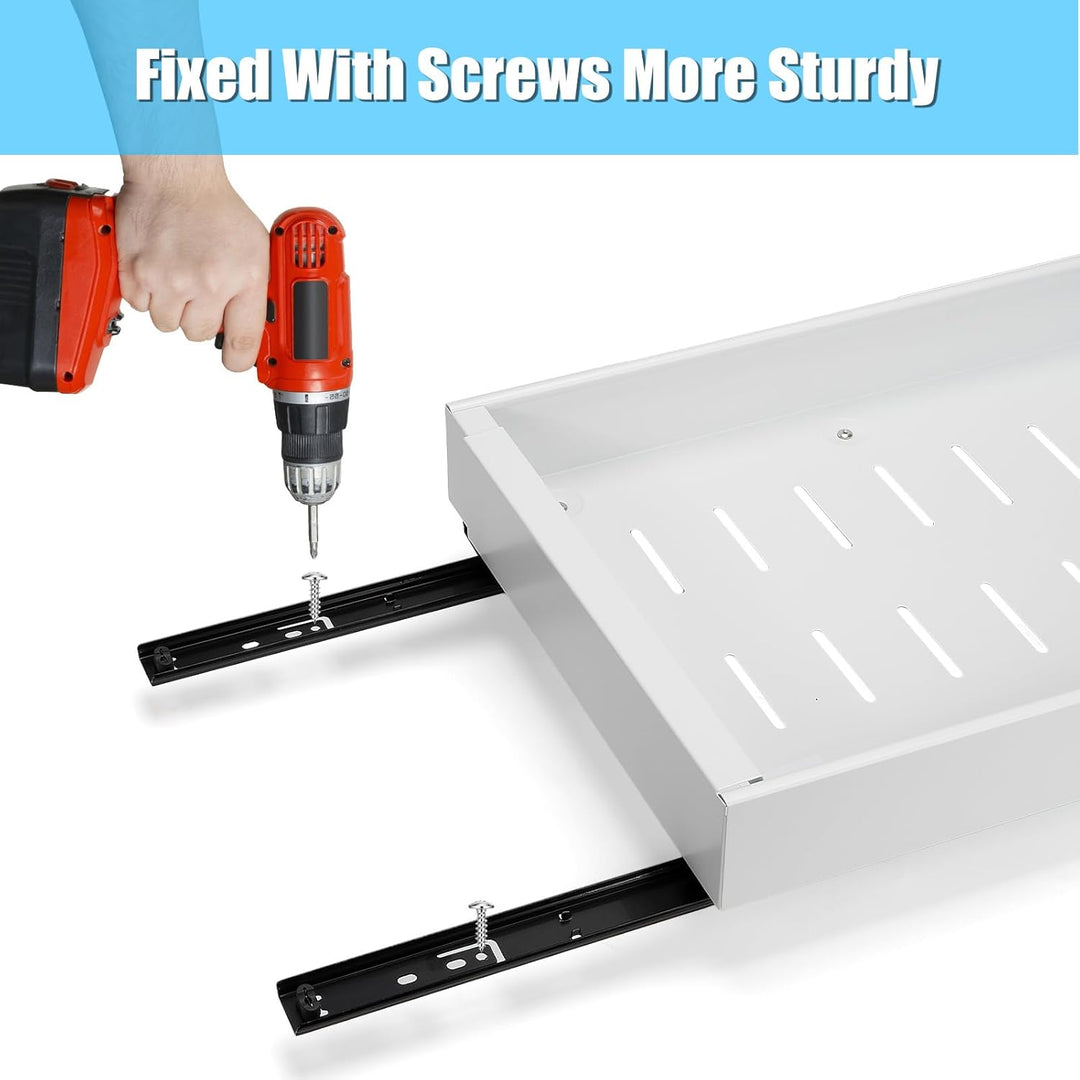 2-pakowy zestaw wysuwanych szuflad do szaf – StoreEase