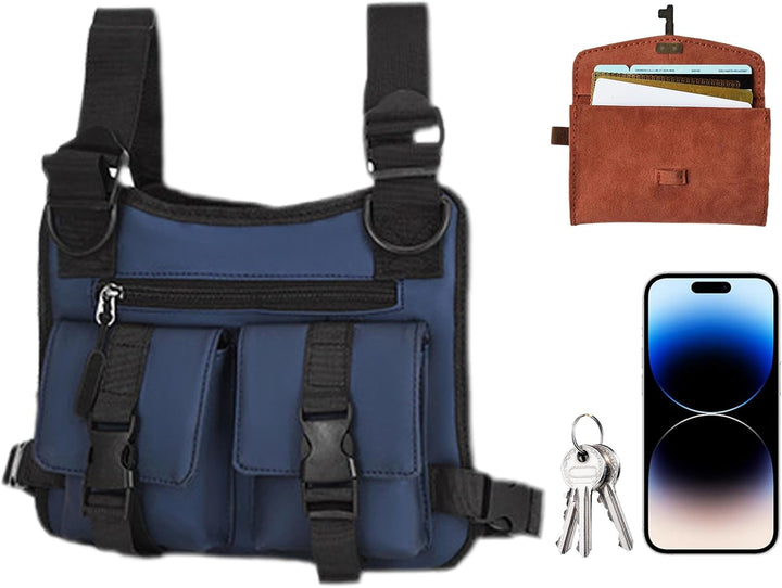 Lekka regulowana kamizelka biegowa dla mężczyzn – Dravon