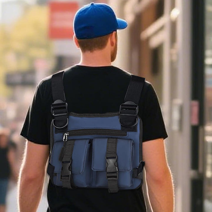 Lekka regulowana kamizelka biegowa dla mężczyzn – Dravon