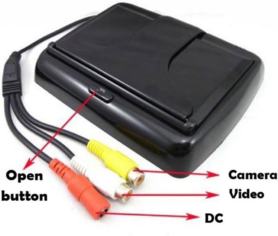 Bezprzewodowa kamera parkingowa z monitorem LCD 4,3" (10,9 cm) – ParkSafe
