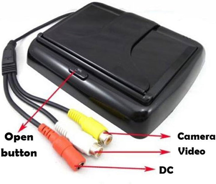 Bezprzewodowa kamera parkingowa z monitorem LCD 4,3" (10,9 cm) – ParkSafe
