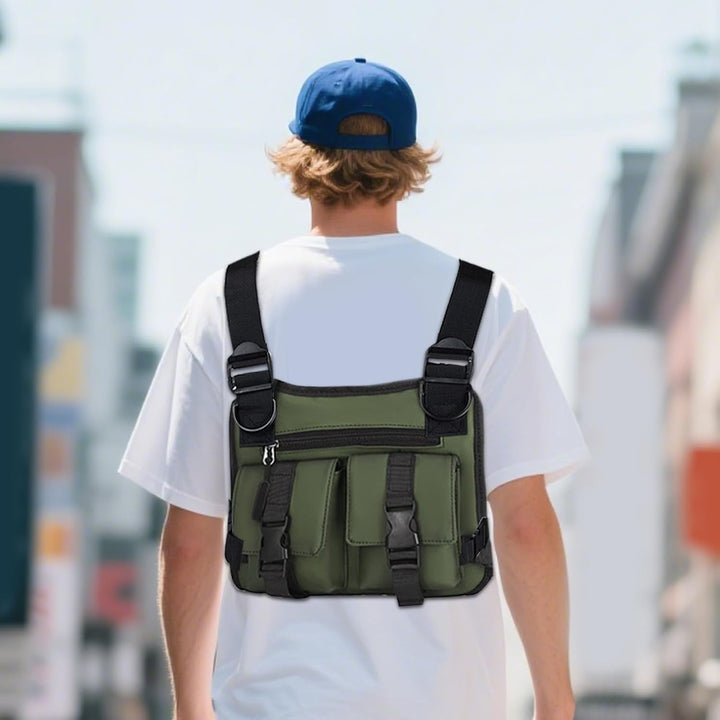 Lekka regulowana kamizelka biegowa dla mężczyzn – Dravon