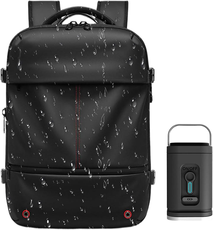 Rozszerzalny i wodoodporny plecak podróżny z kompresją próżniową – Arvid