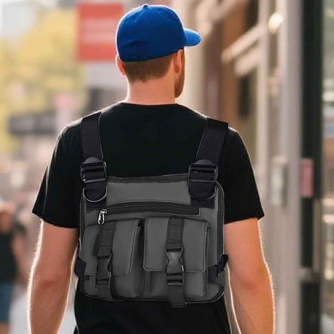 Lekka regulowana kamizelka biegowa dla mężczyzn – Dravon