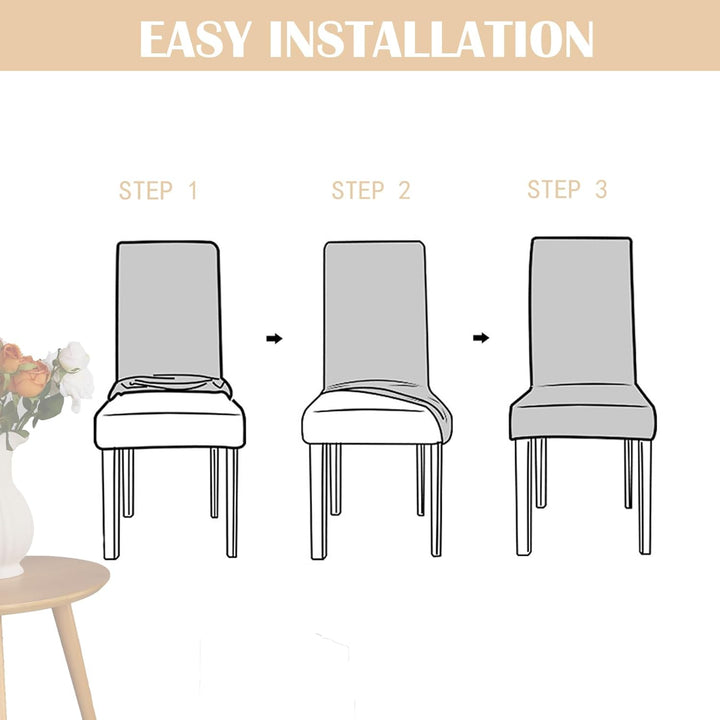 Stretch pokrowce na krzesła jadalniane – ChairGuard