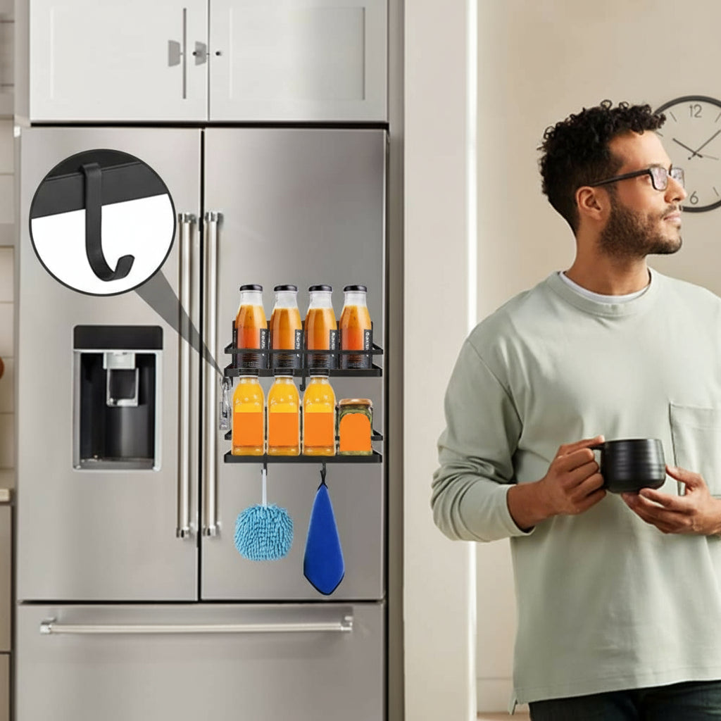 No-Drill Magnetic Spice Rack Set – Vespera