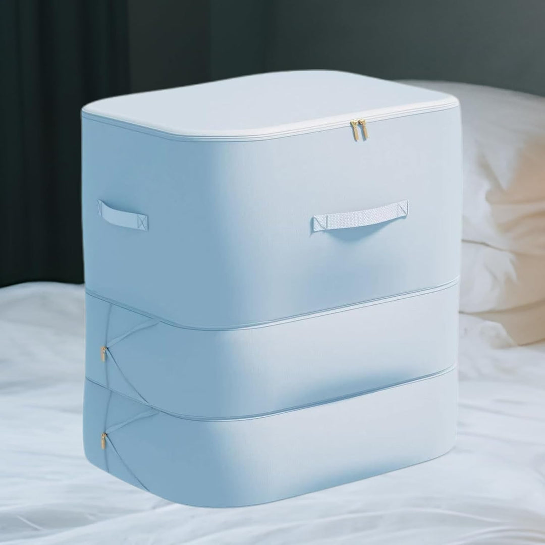 Duża torba do przechowywania pościeli, odporna na kurz, z samokompresem – Corvina