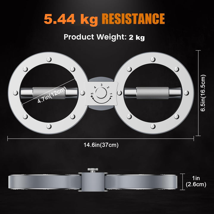 Twister-armowy z regulowanym oporem 5.4kg i obrotem 360° – Zeynor