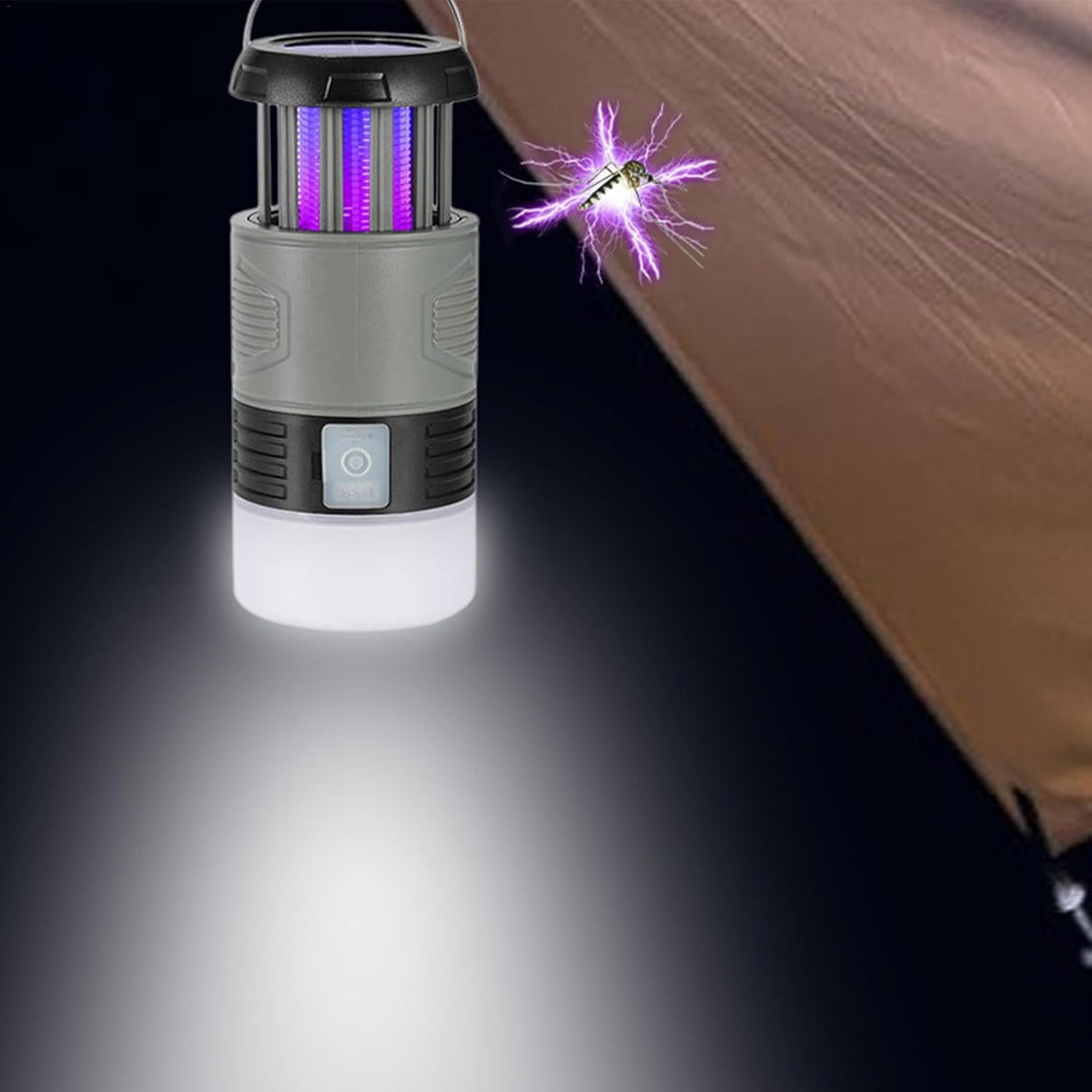 Lampa UV z pułapką na muchy zasilaną energią słoneczną – Zynora