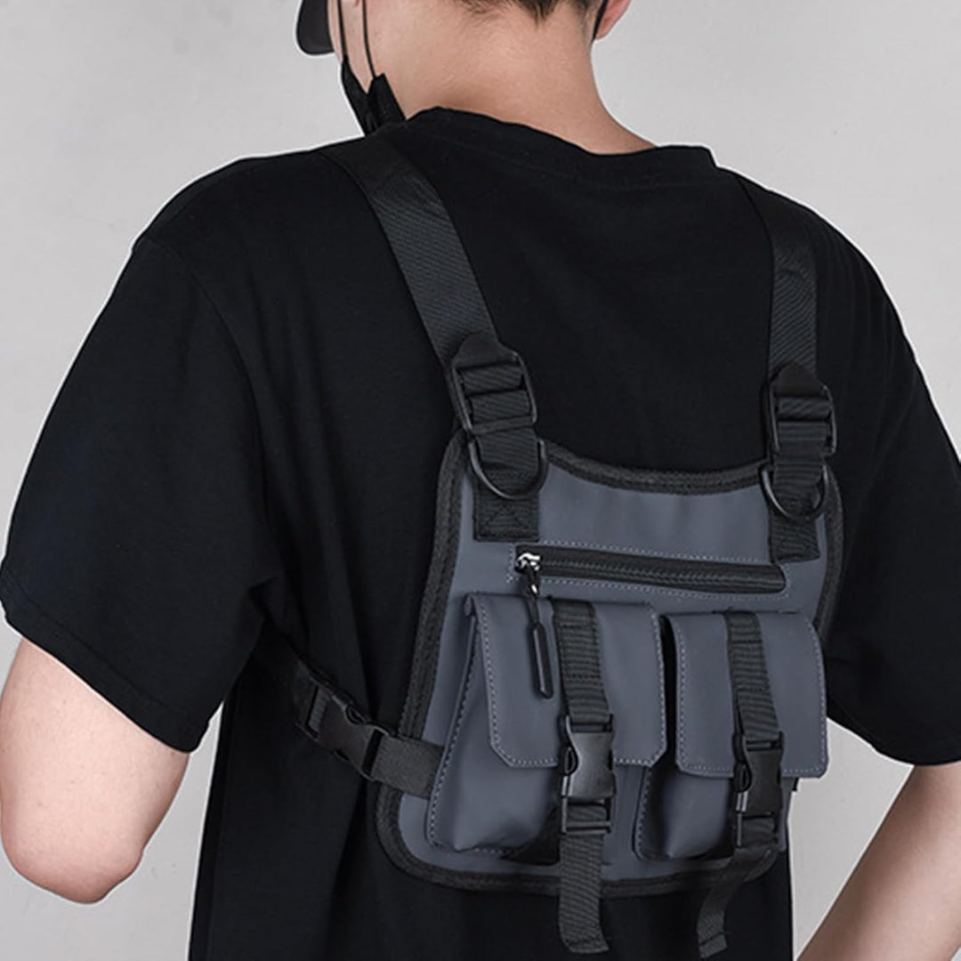 Lekka regulowana kamizelka biegowa dla mężczyzn – Dravon