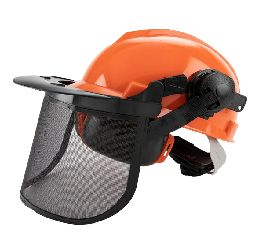 Kask ochronny z osłoną na twarz i ochroną słuchu – ArborMax