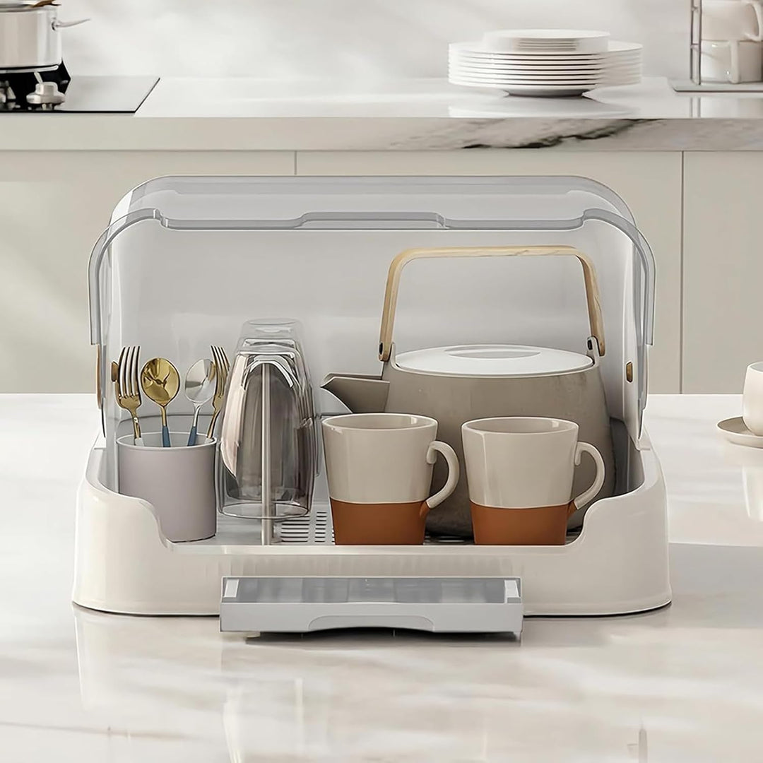 Suszarka do butelek dla dzieci i pojemnik do przechowywania z pokrywą – Orvian