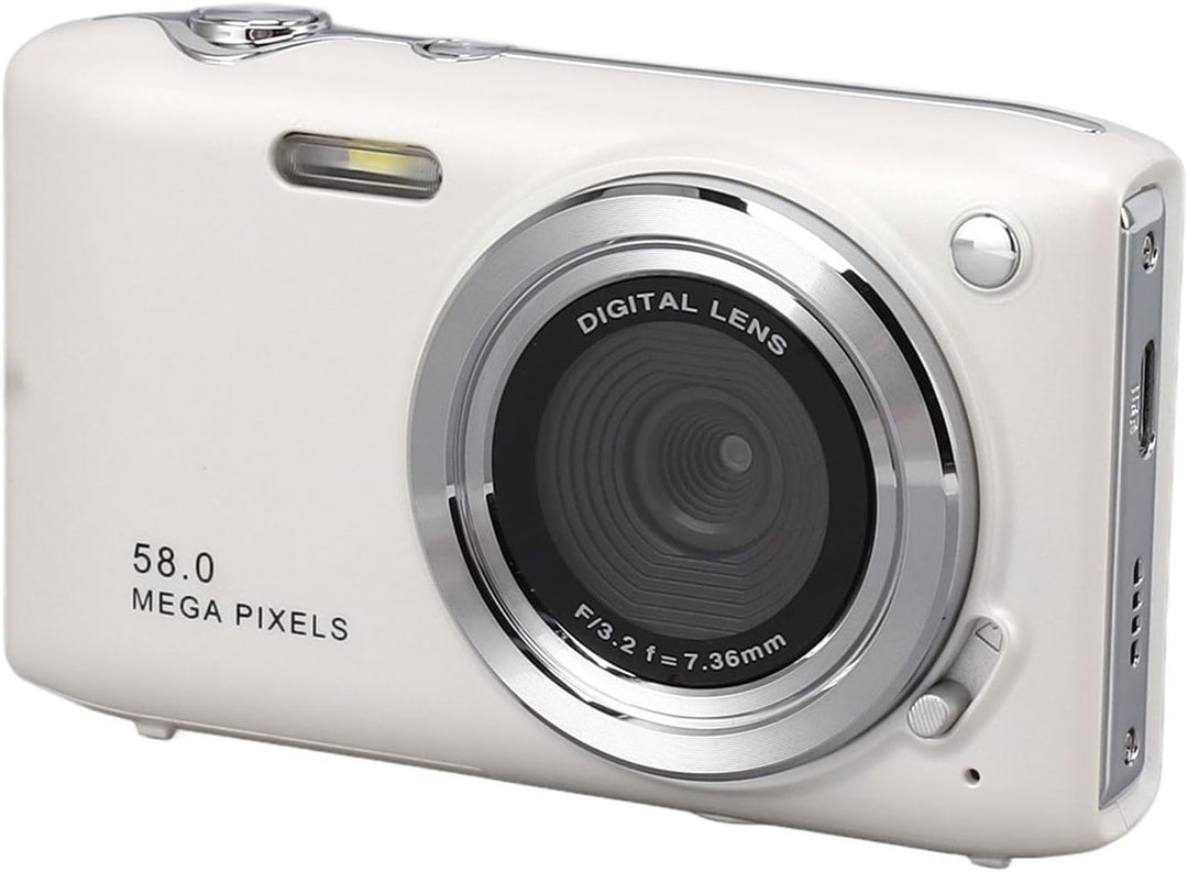 4K Kompaktowa kamera cyfrowa z 58 MP zdjęć i 16-krotnym zoomem – Lumora