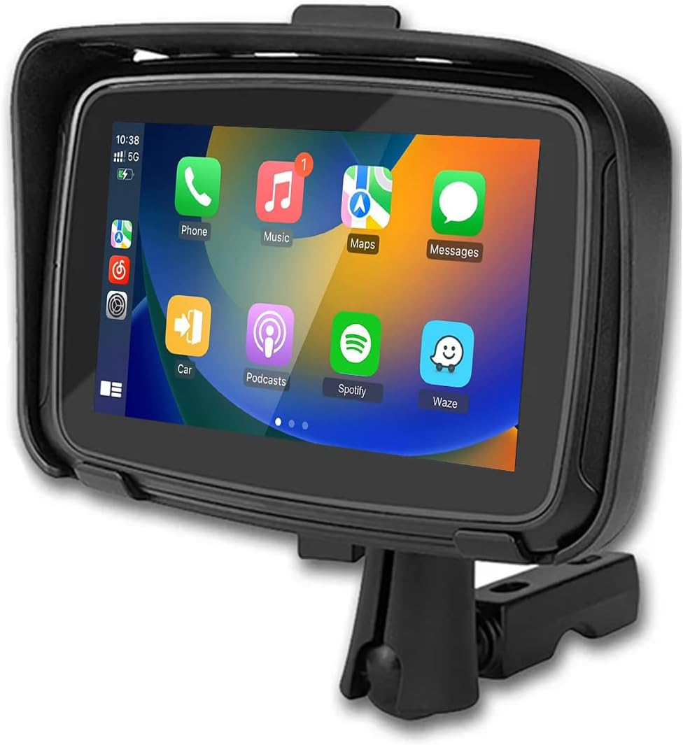 Przenośny monitor motocyklowy z ekranem IPS o przekątnej 5" (12,7 cm) – RideMate